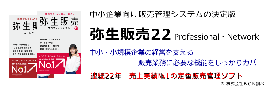 弥生販売システム導入・運用支援