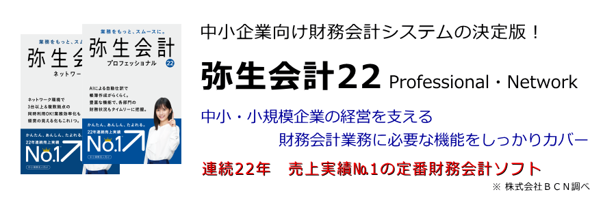 弥生会計システム導入支援